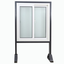 Ventana plástica del perfil de UPVC / PVC modificado para requisitos particulares / ventana deslizante con la red de mosquito